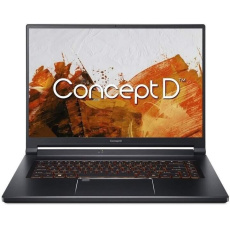 ConceptD 5 CN516-73G-757C-Core i7-12700H,32GB LPDDR5,2048GB SSD, 16" WQXGA 3072x1920,IPS,NVIDIA RTX3070,W11 Home,černý