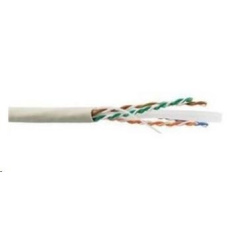 UTP kábel LYNX, Cat6, drôt, LS0H, sivý, 305 m