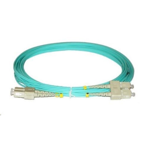 Duplexní patch kabel MM 50/125, OM3, SC-SC, LS0H, 5m