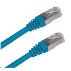 XtendLan patch kábel Cat5E, FTP - 2m, modrý