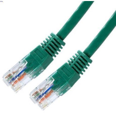 XtendLan patch kábel Cat5E, UTP - 10m, zelený