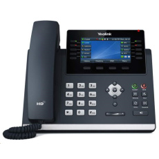 Yealink SIP-T46U IP telefon, 4,3" 480x272 barevný, 2x RJ45 10/100/1000, PoE, 16x SIP, 2x USB, bez adaptéru