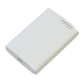 MikroTik RouterBOARD PowerBox, 650MHz CPU, 64MB RAM, 5x LAN, PoE IN/OUT, vrátane. Licencia L4