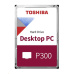 TOSHIBA HDD P300 Desktop PC (CMR) 3TB, SATA III, 7200 ot./min, 64MB cache, 3,5", DOPREDAJ