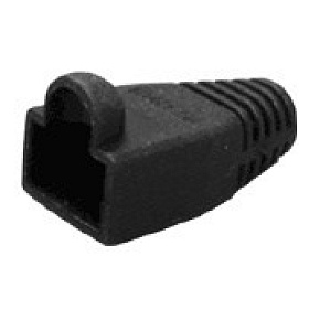 Ochrana pro konektor RJ45, snag-proof - černá, 100ks Ochrana pro konektor RJ45, snag-proof - černá, 100ks