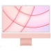 APPLE 24-palcový iMac s Retinou 4.5K displej: čip M1 s 8-jadrovým CPU a 8-jadrovým GPU, 256 GB - ružová
