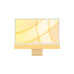 APPLE 24-palcový iMac s Retinou 4.5K displej: čip M1 s 8-jadrovým CPU a 8-jadrovým GPU, 256 GB - žltá