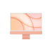APPLE 24-palcový iMac s Retinou 4.5K displej: čip M1 s 8-jadrovým CPU a 8-jadrovým GPU, 512 GB - oranžová