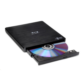 HITACHI LG - Externý disk BD-W/CD-RW/DVD±R/±RW/RAM/M-DISC BP55EB40, čierny, box+SW