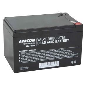 Batéria AVACOM 12V 12Ah F2 (PBAV-12V012-F2A)