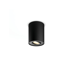 PHILIPS Hue Jednoduché bodové svítidlo Pillar, 1x5W 230V, Černá, rozšířené