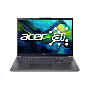 ACER NTB Aspire 16 (A16-71M-50JT),Ultra5-115U,16"WUXGA,16GB,512GB SSD,Intel Graphics,W11H,Gray ACER NTB Aspire 16 (A16-71M-50JT),Ultra5-115U,16"WUXGA,16GB,512GB SSD,Intel Graphics,W11H,Gray