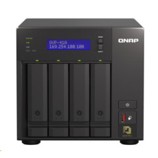 QNAP QVP-41A (2C/G5400T/3,1GHz/8GBRAM/4xSATA/2xM.2/1xUSB3.0/4xUSB3.1/1xHDMI/2xGbE/2xPCle/kamery: 8 (max24)