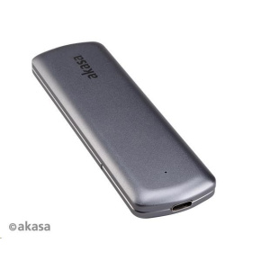 Externý box AKASA pre M.2 disky SSD SATA/NVMe, USB 3.2 Gen 2, 10 Gb/s, hliník
