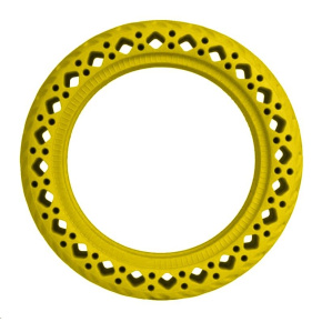 Bezdušová pneumatika pro Scooter žlutá (Bulk)
