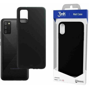 3mk ochranný kryt Matt Case pro Samsung Galaxy A03 (SM-A035) černá