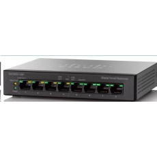 BAZAR - Cisco switch SG110D-08HP,  8x10/100/1000, PoE - Po opravě (Komplet)