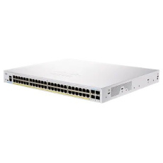 Cisco switch CBS250-48P-4X, 48xGbE RJ45, 4x10GbE SFP+, PoE+, 370W - REFRESH