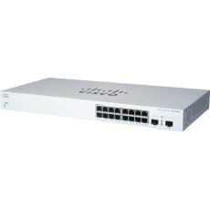 Cisco switch CBS220-16T-2G, 16xGbE RJ45, 2xSFP, fanless - REFRESH