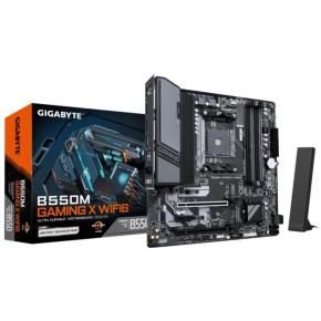 GIGABYTE MB Sc AM4 B550M GAMING X WIFI6, AMD B550, 1xHDMI, 1xDP, 4xDDR, mATX GIGABYTE MB Sc AM4 B550M GAMING X WIFI6, AMD B550, 1xHDMI, 1xDP, 4xDDR, mATX