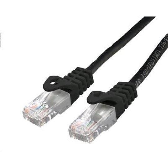 C-TECH kabel patchcord Cat6, UTP, černý, 1m C-TECH kabel patchcord Cat6, UTP, černý, 1m