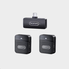 Saramonic Blink 100 B6 (TX+TX+RX UC) 2.4GHz bezdrátový mikrofonní systém pro USB-C zařízení
