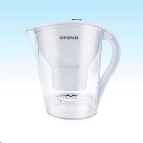 Orava WF-38 filtrační konvice na vodu, 3.8 l, 4-stupňová filtrační technologie, bílá Orava WF-38 filtrační konvice na vodu, 3.8 l, 4-stupňová filtrační technologie, bílá