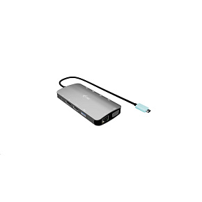i-tec USB-C Metal Nano 3x Display (DP, HDMI and VGA) Docking Station, PD 100 W i-tec USB-C Metal Nano 3x Display (DP, HDMI and VGA) Docking Station, PD 100 W