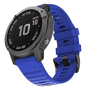 RhinoTech řemínek pro Garmin QuickFit silikonový outdoor 22mm tmavě modrý RhinoTech řemínek pro Garmin QuickFit silikonový outdoor 22mm tmavě modrý