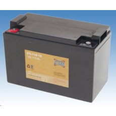 Baterie - CTM CTL 110-12 (12V/110Ah - M6), životnost 10-12let