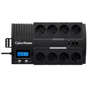 CyberPower BRICs Series II SOHO LCD UPS 700VA/420W, nemecké zásuvky SCHUKO