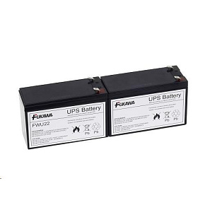 Batérie - FUKAWA FWU-22 sada batérií pre RBC22 (12V/7Ah, 2ks) Batérie - FUKAWA FWU-22 sada batérií pre RBC22 (12V/7Ah, 2ks)