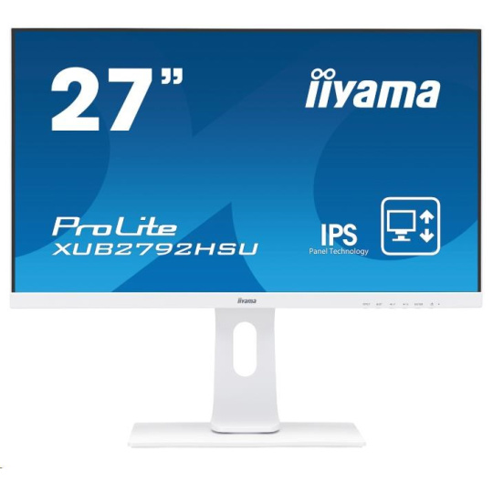 iiyama ProLite XUB2792HSU-W1, 68,6 cm (27''), biela