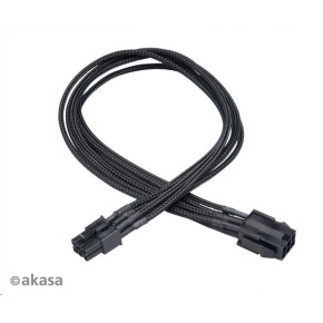 Predlžovací kábel AKASA FLEXA V6 k 6pin VGA PSU, 40 cm