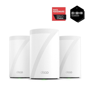 TP-Link Deco BE68(3-pack) WiFi7 Mesh(BE14000,2,4GHz/5GHz/6GHz,1x10GbELAN/WAN,1x2,5GbELAN/WAN,1xGbELAN/WAN,1xUSB3.0) TP-Link Deco BE68(3-pack) WiFi7 Mesh(BE14000,2,4GHz/5GHz/6GHz,1x10GbELAN/WAN,1x2,5GbELAN/WAN,1xGbELAN/WAN,1xUSB3.0)