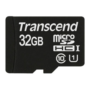 Karta TRANSCEND MicroSDHC 32GB Premium, Class 10 UHS-I 300x, bez adaptéra