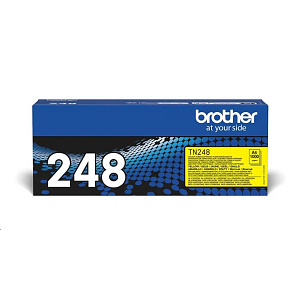 BAZAR - BROTHER Toner TN-248Y - 1 000 stran - Poškozný box BAZAR - BROTHER Toner TN-248Y - 1 000 stran - Poškozný box
