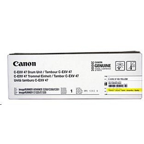 PLECHOVKOVÝ BUBON C-EXV47 ŽLTÝ PLECHOVKOVÝ BUBON C-EXV47 ŽLTÝ