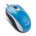 Myš GENIUS DX-110, drôtová, 1000 dpi, USB, modrá