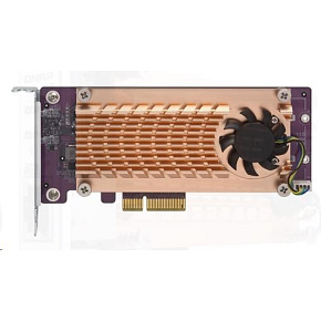 QNAP QM2-2P-244A rozšiřující karta 2xM.2 NVMe 2280/22110 PCIe Gen2x4 pro PC i NAS QNAP QM2-2P-244A rozšiřující karta 2xM.2 NVMe 2280/22110 PCIe Gen2x4 pro PC i NAS