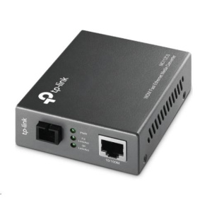 TP-Link MC112CS [WDM mediálny konvertor pre Fast Ethernet, MCS111CS s 1550/1310nm Tx/Rx náprotivkom potrebným na prevádzku]