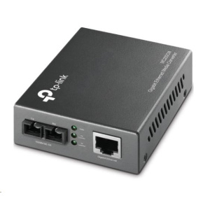 TP-Link MC200CM [Gigabitový ethernetový mediálny konvertor, pre MM vlákna, 850 nm, SC konektor s brúsením UPC, do 550 m]