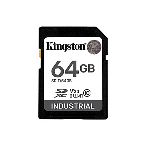 Kingston SDXC karta 64GB Industrial pSLC Kingston SDXC karta 64GB Industrial pSLC