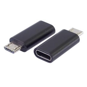 Adaptér PremiumCord USB-C samica - USB 2.0 Mikro-B/muž
