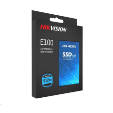 HIKVISION SSD E100, 2.5" SATA 6Gb/s, R550/W480, 512GB