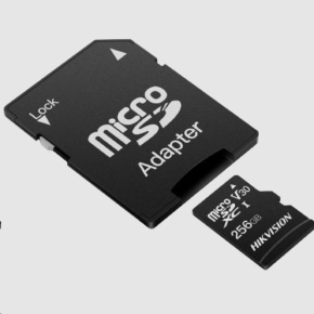 Karta HIKVISION MicroSDHC 8GB C1 (R:23MB/s, W:10MB/s) + adaptér