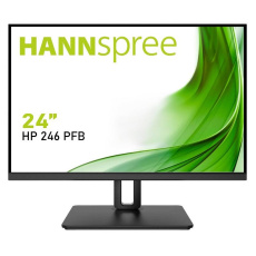 HANNspree HP246PFB 24" monitor, 1920x1200 WUXGA, 16:10, DP, HDMI, VGA, reproduktory, výškovo nastaviteľný stojan
