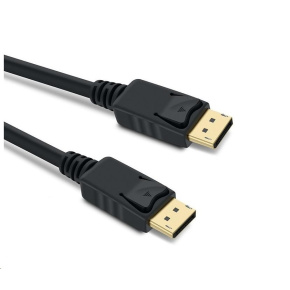 Kábel PREMIUMCORD DisplayPort 1.4 pripojovací kábel M/M, pozlátené konektory, 1 m