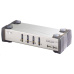 ATEN 4-portový prepínač KVMP USB+PS/2, USB hub, audio, 1.2m káble CS-1734AC