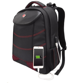 Bestlife herný batoh pre 17" notebook s usb konektormi na nabíjanie